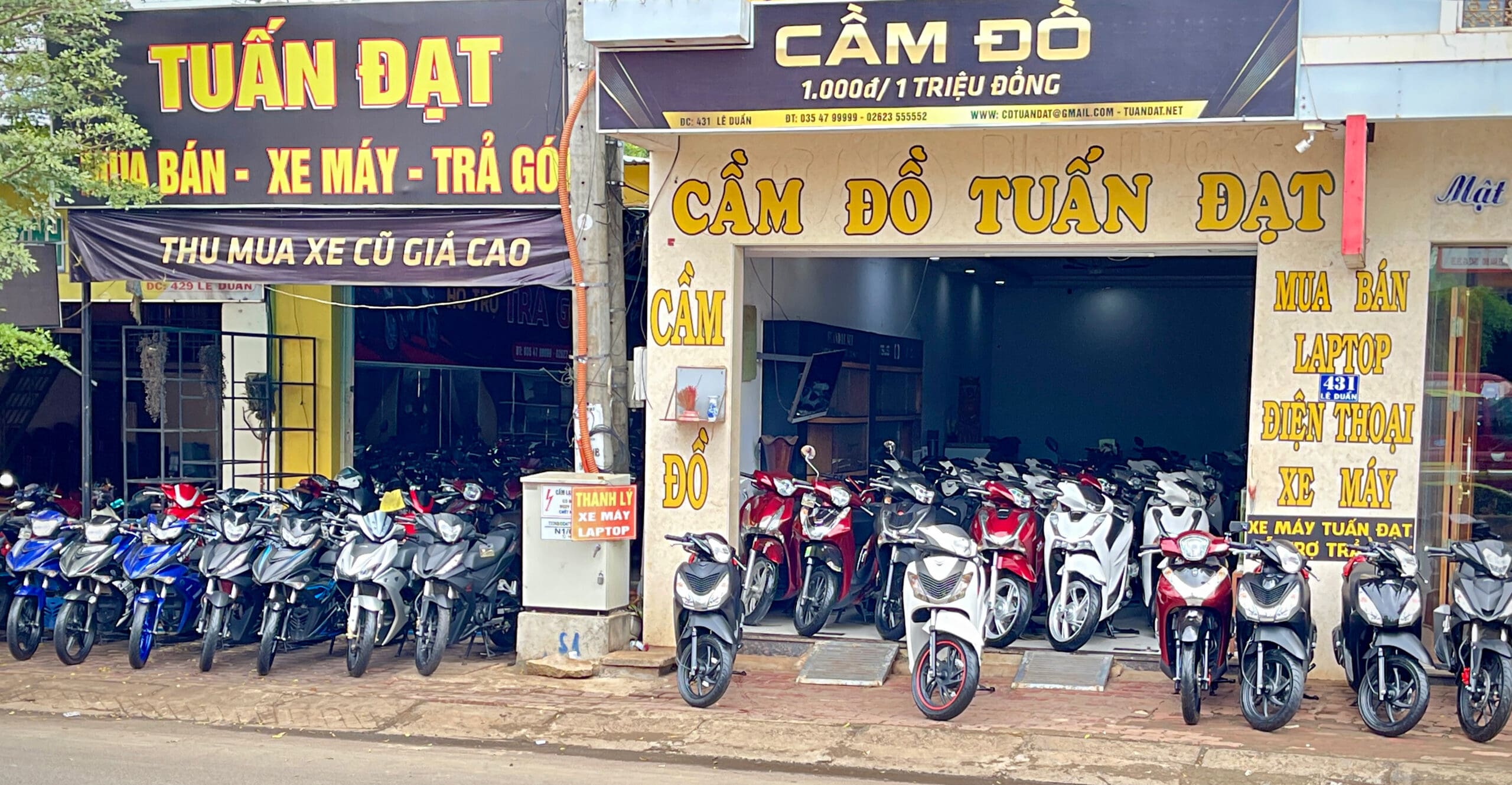 Cửa Hàng Mua Bán Xe Máy Cũ Mới | Xe Máy Tuấn Đạt