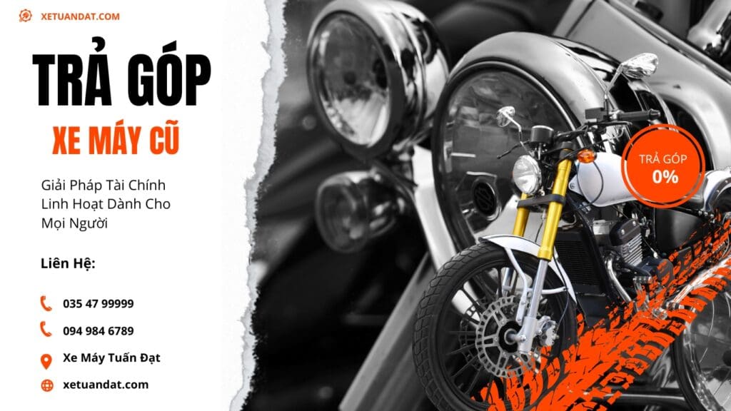 Trả Góp Xe Máy: Giải Pháp Tài Chính Linh Hoạt Dành Cho Mọi Người Trả góp xe máy