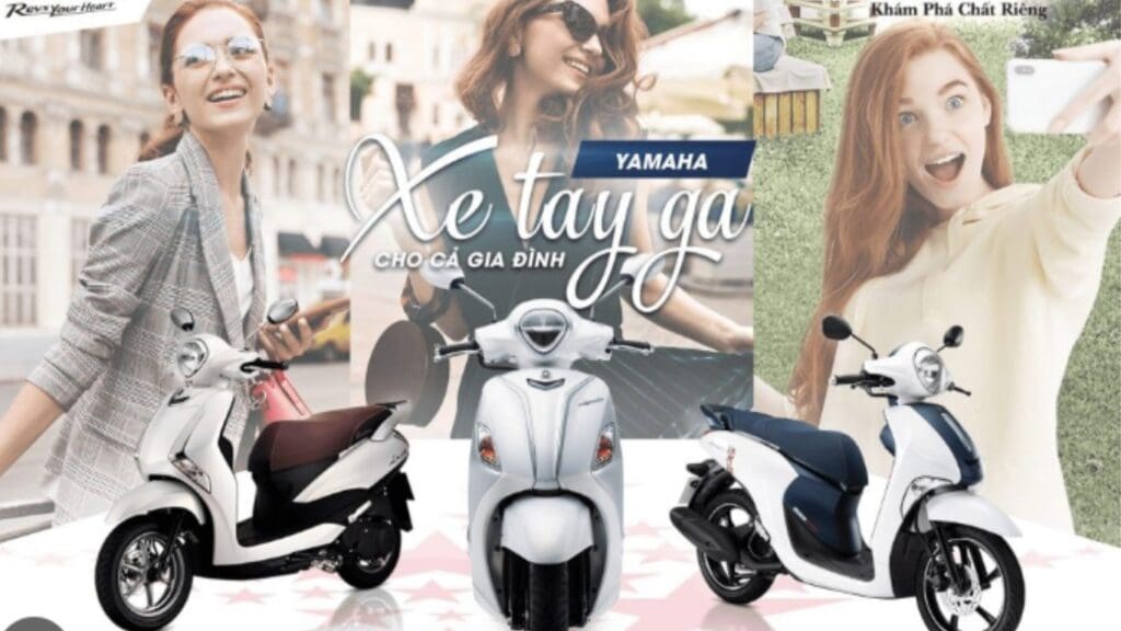 Dòng xe tay ga Yamaha