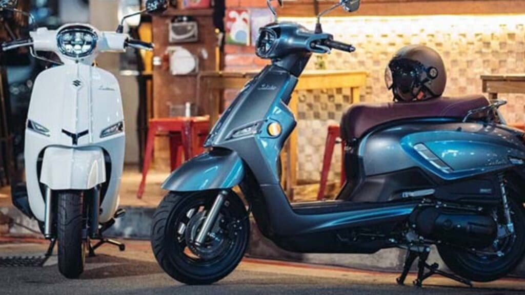 Dòng xe tay ga Suzuki